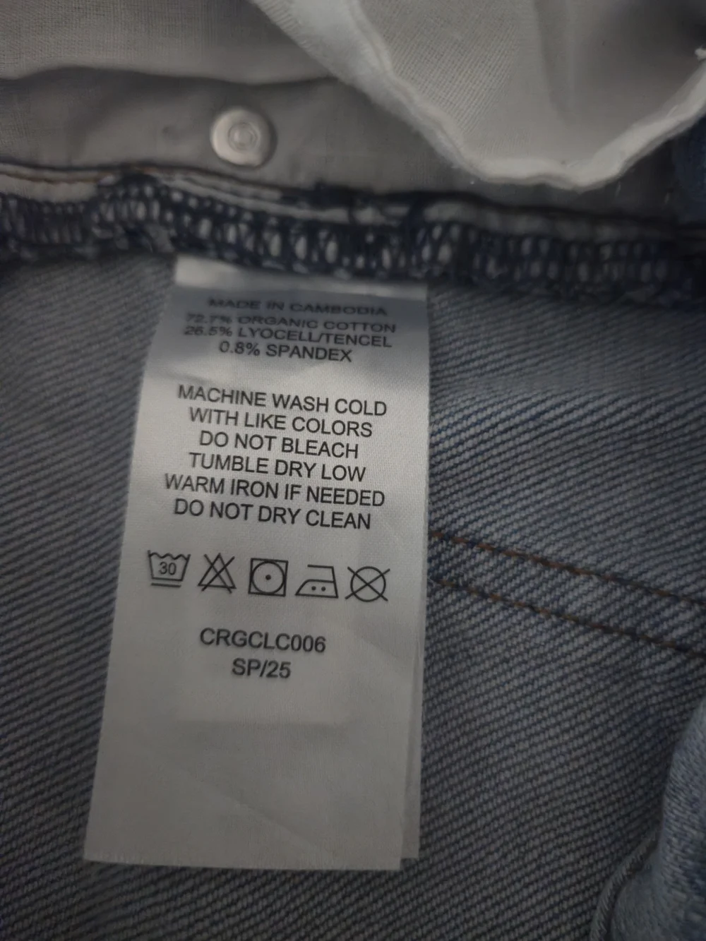 Quince Women's Jeans 26x28 Bella Stretch Relaxed Straight Cool Blue 90s Inspired